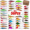 Fishing Lures Set Crankbait Tackle Hard Bait Kit Artificial Minnow Popper Pencil Swing Swimbait Wobblers Bionic Crank Pesca Suit