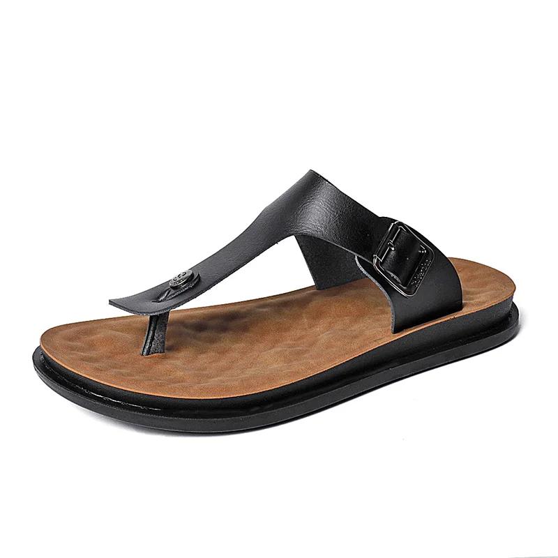 Brand Slippers Men Fashion Outdoor Indoor House Platform Male Beach Shoes Casual Men Sandals New in Summer Flip Flops Sandals