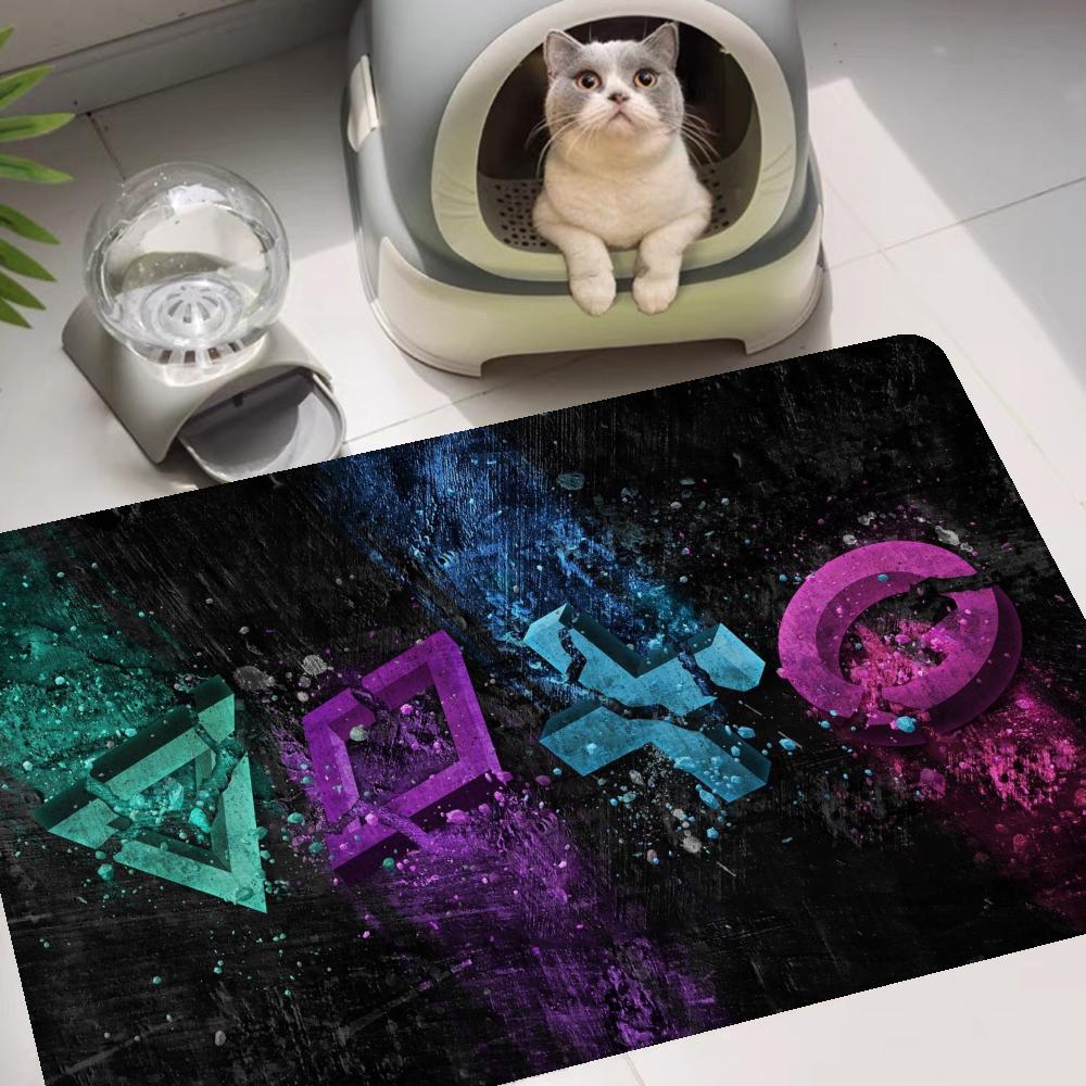 

Cartoon Gamer Game Floor Mat Floor Carpet Kids Room Bedroom Decoration Balcony Anti-Slip Doormat Living Room Hotel Decor Mat 40x60cm