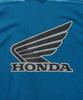 PHYPS MOTORCYCLE Original Wing Logo Mesh T-Shirt Blue Green
