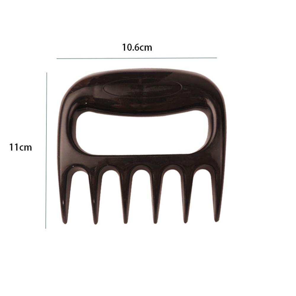 2 Pcs/lot Bear Meat Claws Black BBQ Meat Claws Tools Shredding Lift Tongs Pull Handler Handling