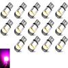 T10, Car LED, License Lamp, , Car Position, Pack of 14 (Pink)