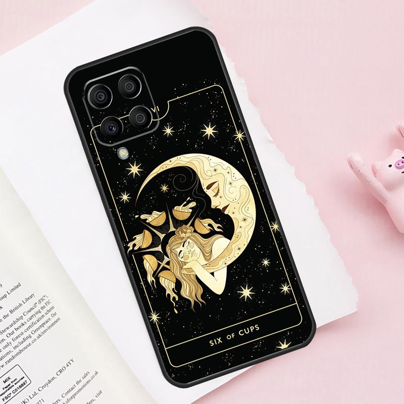 

Witches Moon Tarot Mystery totem Case For Samsung Galaxy M15 M35 M55 M51 M31 M21 M11 M16 M36 M56 M53 M12 M32 M52 M14 M34 M54 Samsung M51