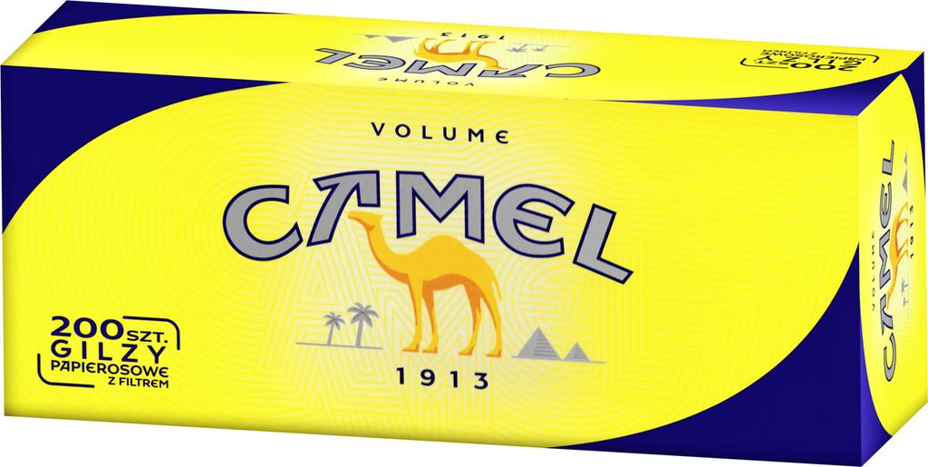 Gilzy Papierosowe Camel 200pcs X 10