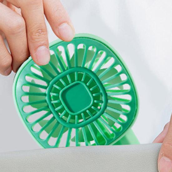 Portable Handheld Fan 3 Speed Mini Personal Fan with Folding Stand for Desktop USB Rechargeable Small Travel Essentials for Summer