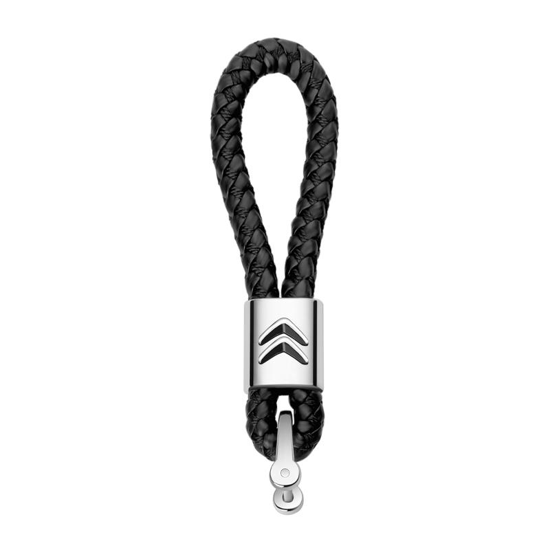 Metal Zinc Alloy Car Keychain Key Ring Chain Men Gift For Citroen C3 C4 C5 Berlingo Saxo C4l Xsara Picasso C-Elysee C-Crosser