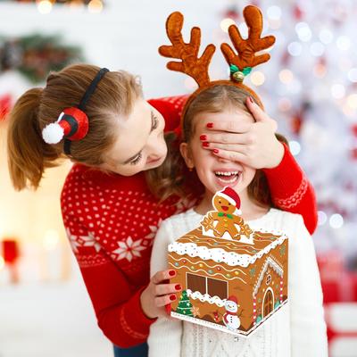 Multifunctional Christmas Gift Box Christmas Eve Apple Box High-end Candy Treat Box Fun Christmas Money Case Packaging Box