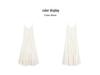 Off-White Spaghetti Strap A-Line Dress - Slim Fit, Summer 2026 Collection