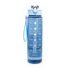 2000ml Stylish Women's Water Bottle with Straw & Scale - Portable for Outdoor & Sports