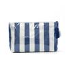 Cross-border Striped Cosmetic Bag High-value Large-capacity Cosmetic Storage Bag Contrasting Color Travel Portable Cosmetic Bag
