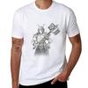 Shao Khan Hand Sketch Design TShirt Lightweight Running TShirt