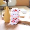 Adorable Strawberry Bunny Plush Toy Cute Doll Keychain Gift For Bags