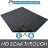 Litter Box Mat Machine Washable Pet Litter Box Trapping Mat Quick Absorption Kitten Floor Pad Waste Odor Control For Pet Bed