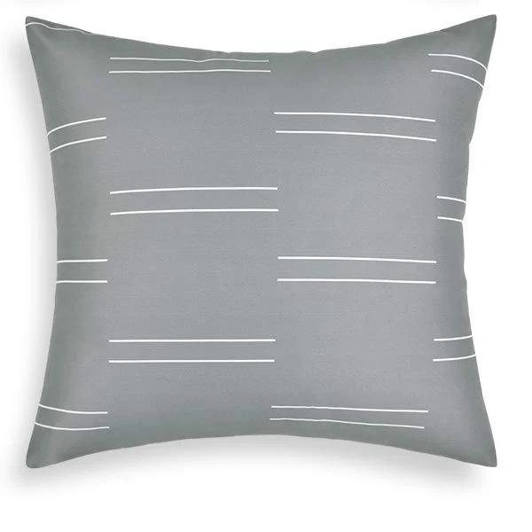 Grey White Geometric Short Plush Pillowcase Sofa Cushion Cover Home Decoration Can Be For You 40X40 45X45 50X50