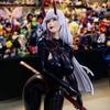 Senji Muramasa Latex Suit Anime Girl Figure GK Statue 2D Beauty Figure Model Collection Desktop Ornament Present Collectible Model