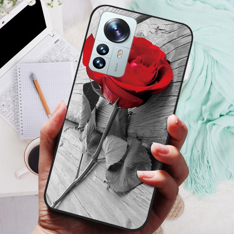 For Xiaomi 12 Pro Case Soft TPU Silicone Phone Covers for Xiaomi 12X 12 X 12Pro 5G Case Bumper Shockproof Coque Xiaomi12 Cover