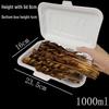 Six-Compartment Disposable Takeaway Box for Oyster, Scallop, Eggplant, and BBQ Dishes