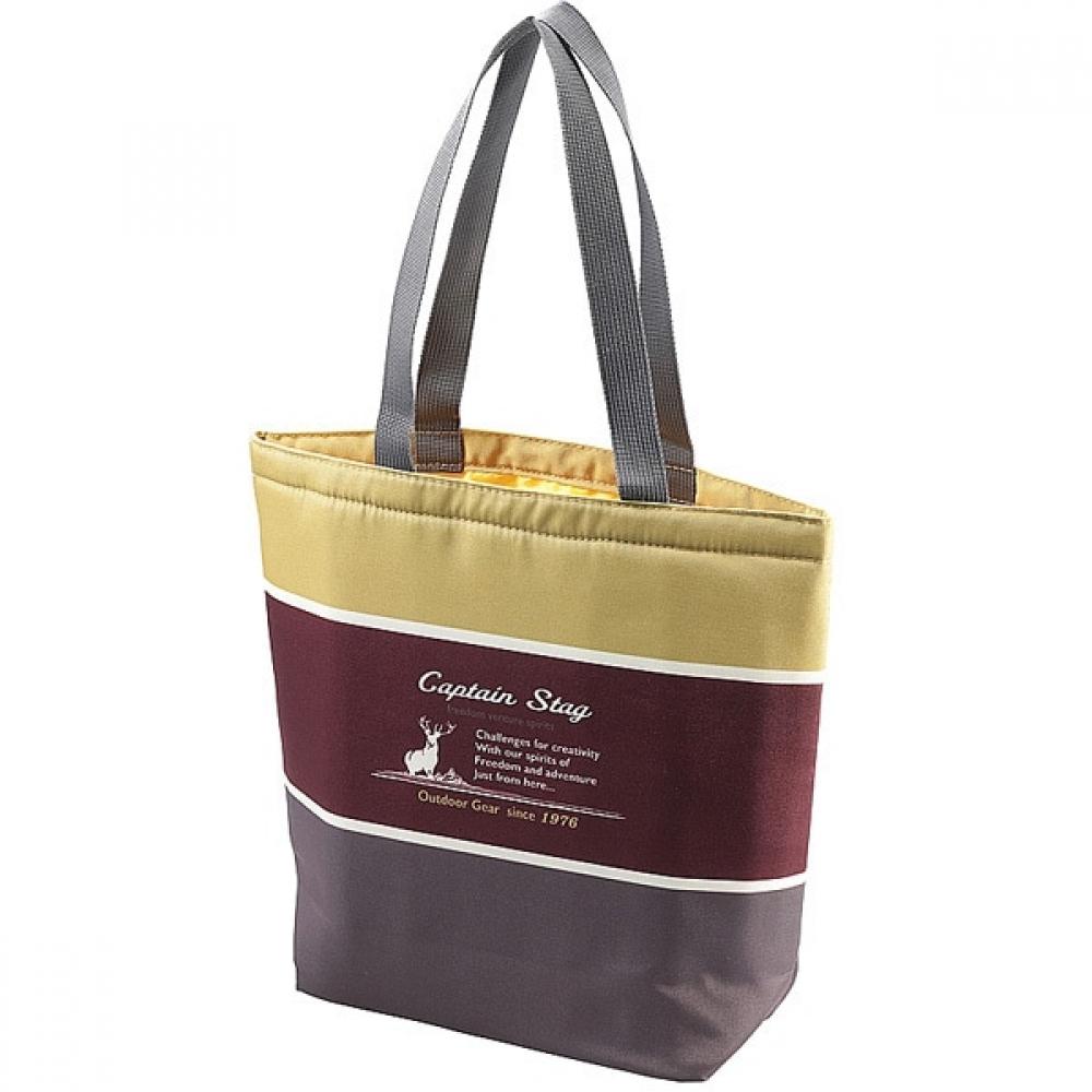 

Captain Stag Ue 674 [Cooler Bag Tote Cooler Bag 6l Bordeaux Classic]