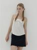 Kinder Baby Sweety Ribbon Tube Top - Off White