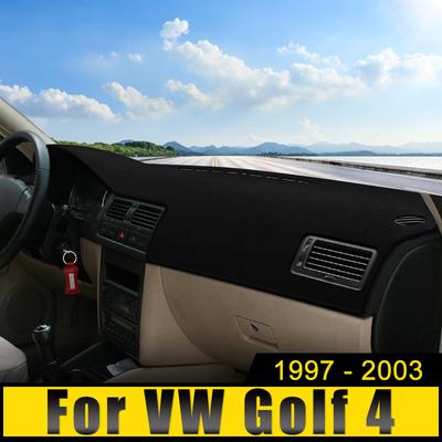 Copertura Cruscotto Auto Evita Luce Pad Anti-UV Tappeto Tappetino Antiscivolo Per Volkswagen VW Golf 4 MK4 1997 1998 1999 2000 2001 2002 2003