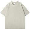 Unisex Heavyweight Cotton Short Sleeve T-Shirt - Black, White, Gray, Green