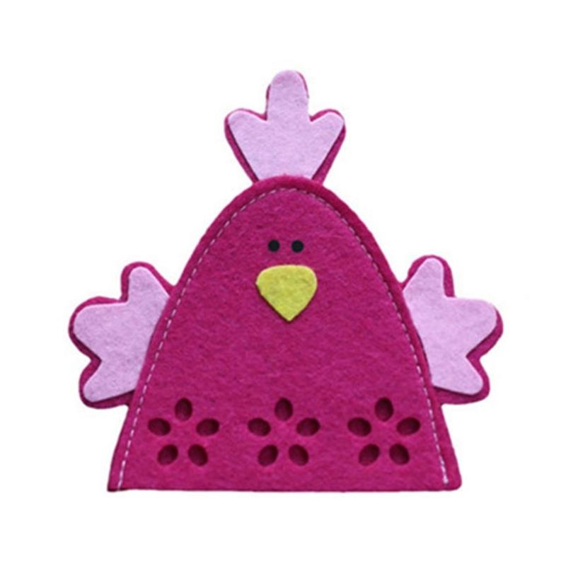 10pcs Holiday Themed Eggs Wraps Covers Features Lovely Chick Pattern For Holiday Party Decoration And Displays