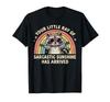 Your Little Ray of Sarcastic Sunshine Has Arrived Raccoon T-Shirt
