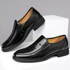 Men's Summer Casual Hollow Leather Shoes Soft Breathable Sandals Fashion Men's Soft Sole Oxford Footwear Moccasins Working Shoes