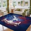Crystal Palace Design Crystal Velvet Rug Soft Decorative Mat for Bedroom Entrance