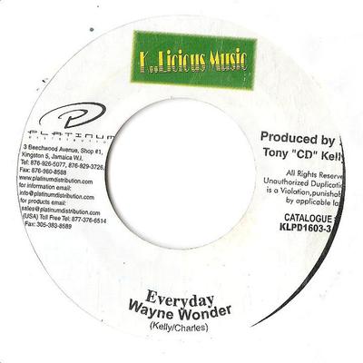 7inch Record WAYNE WONDER / KYMBERLI - Everyday / You Want Me KLPD16033 K..Licious Musi 2003 Jamaica Reggae, Ska & Dub Used