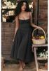 New Arrival Autumn Spaghetti Strap Multi-color Sexy Mid-length Skirt