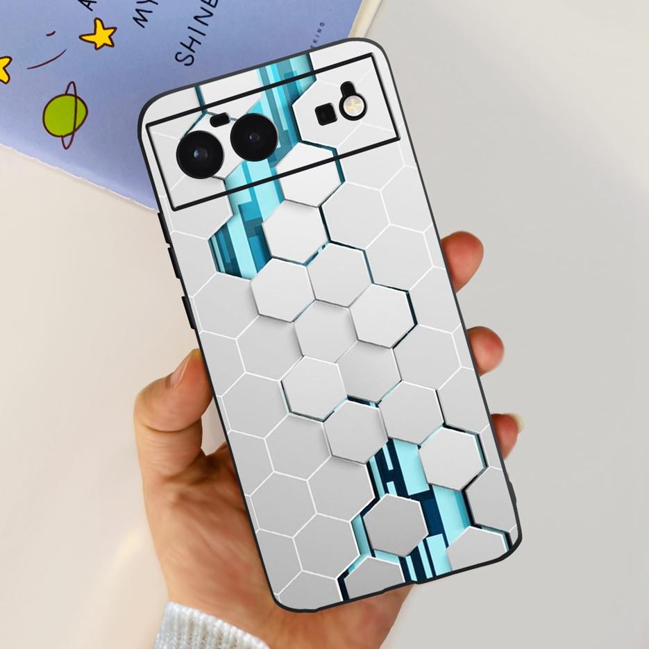 Für Google Pixel 6 Hülle Pixel 6A Niedlicher Panda Astronaut Bemalte Abdeckung Weiche Silikon Handyhülle Für Google Pixel 6 Pro Pixel6A Taschen