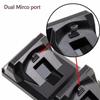 VAORLO USB Port Dual Charging For PS4 Controller Dock Station Stand Holder for Playstation 4 Double Gamepad