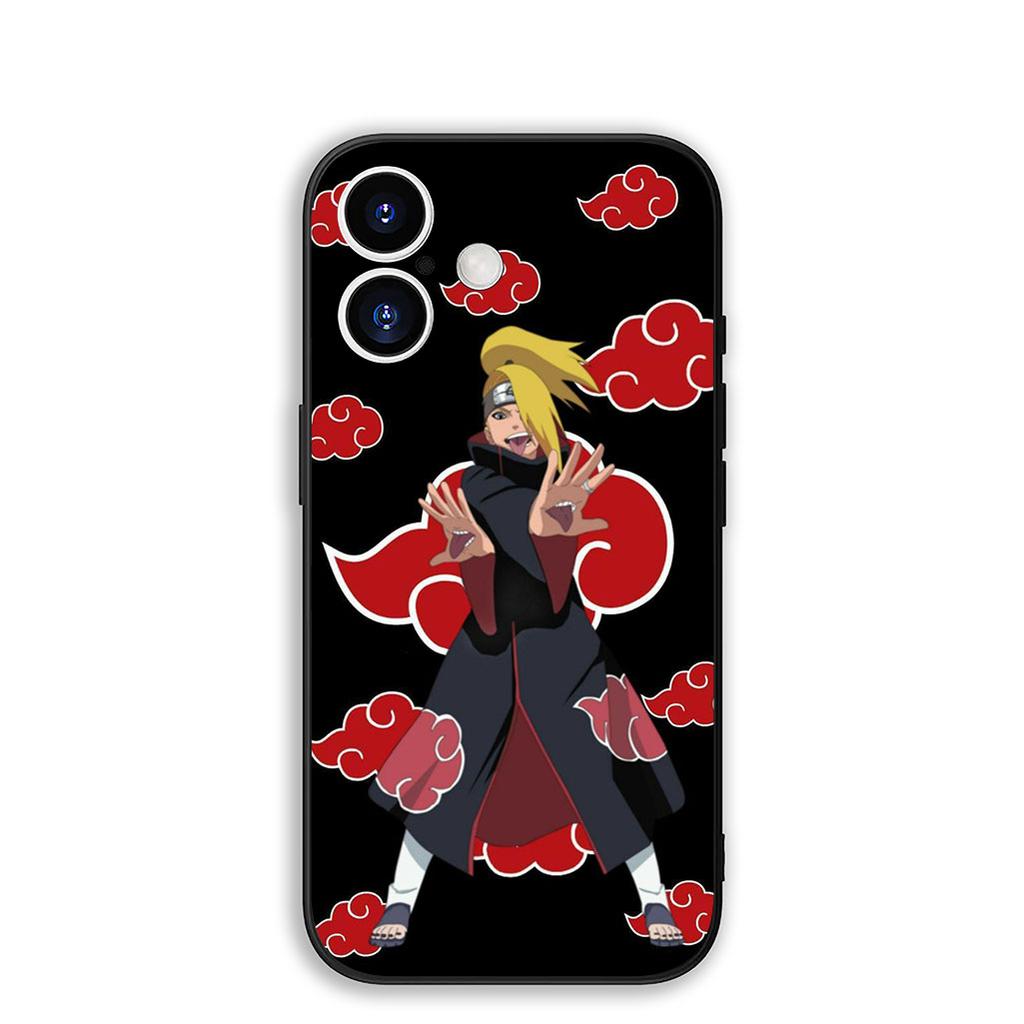 Cover for OPPO A40 A80 A60 A38 A79 A15 A16 A17 A18 A58 A78 A57 A53 A40M 4G 5G Phone Case Deidara Narutos Itachi Uchiha Akatsuki