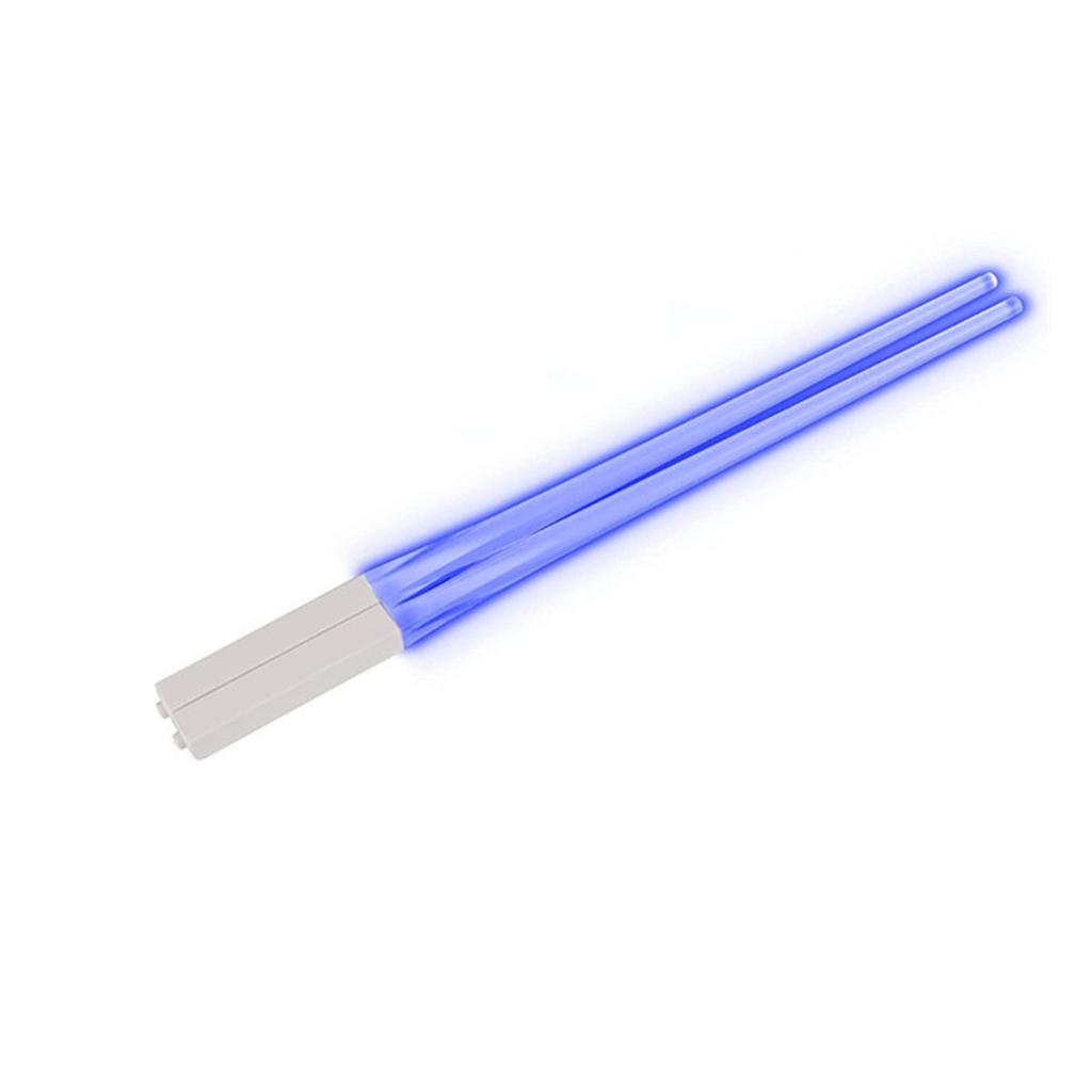 Lightsaber Chopsticks Light Up Party Supplies Cool LED Glowing Chopsticks for Concerts Halloween Birthday Holiday Carnival