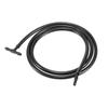 X AUTOHAUX Windshield Washer Jet Nozzle Hose Tube Kit 1M Washer Fluid Hose and