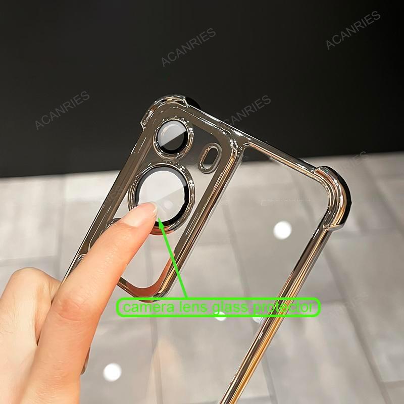 Glitter Silicone Phone Case with Iridescent Metallic Lens Frame for infinix HOT 60 5G 60i Pro Pro+ 50 4G 50i 40 40i 30i NFC 30 Play