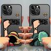 Case for iPhone 17 Pro Max 11 7 8 SE 14 13 Mini 16 Plus XS XR 15 Air 12 Funda Back Phone Cover One Pieces Zoro Luffy