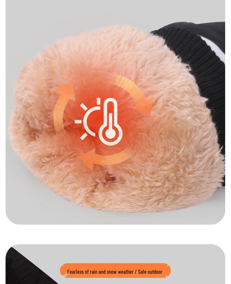 Men's Winter Ski Riding Gloves, Windproof, Touchscreen, Warm Cold Protection for Harbin Northeast Weather.