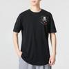 Under Armour Vintage Skull Letter Print Crew Neck Short Sleeve T-Shirt Men Tops Black 1370489-001