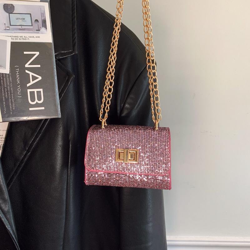 

Niche Korean high-end Internet celebrities 2025 spring and summer exquisite portable high-value chain crossbody small bag female versatile