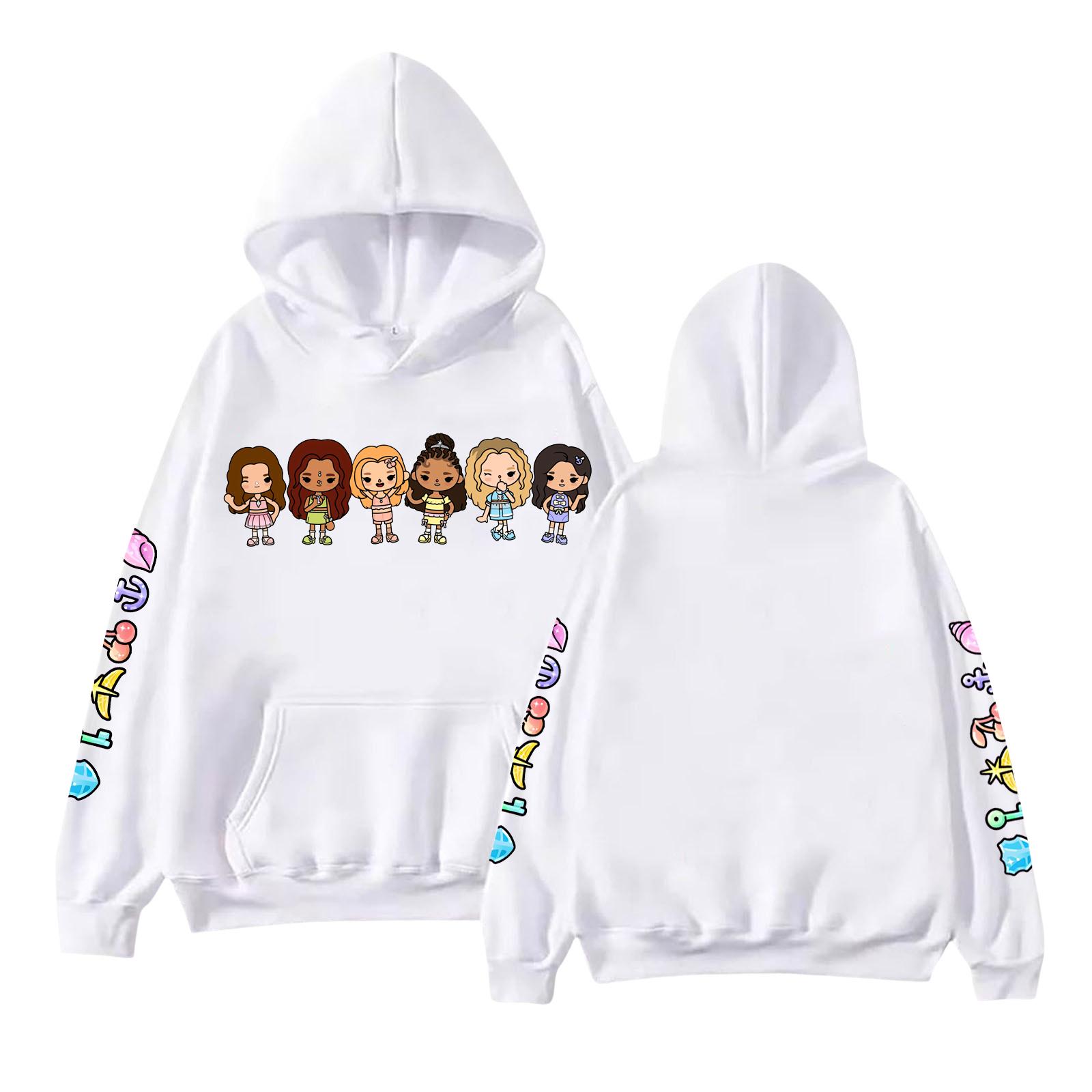 

Unisex Fashion Lightweight Long Sleeve Pullover With Pockets Printed Hoodie XL