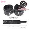 7 PCS/SET Sex Leather Bdsm Bondage Kit Bed Restraints SM Slave Fetish Handcuff Sex Toys for Couples Sexy Erotic Toys Sex Tools