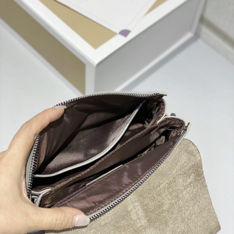 Genuine Leather Women's Bag Fashionable Underarm 2025 New Large-capacity Cross-border Commuting Tote All-matching Small Square