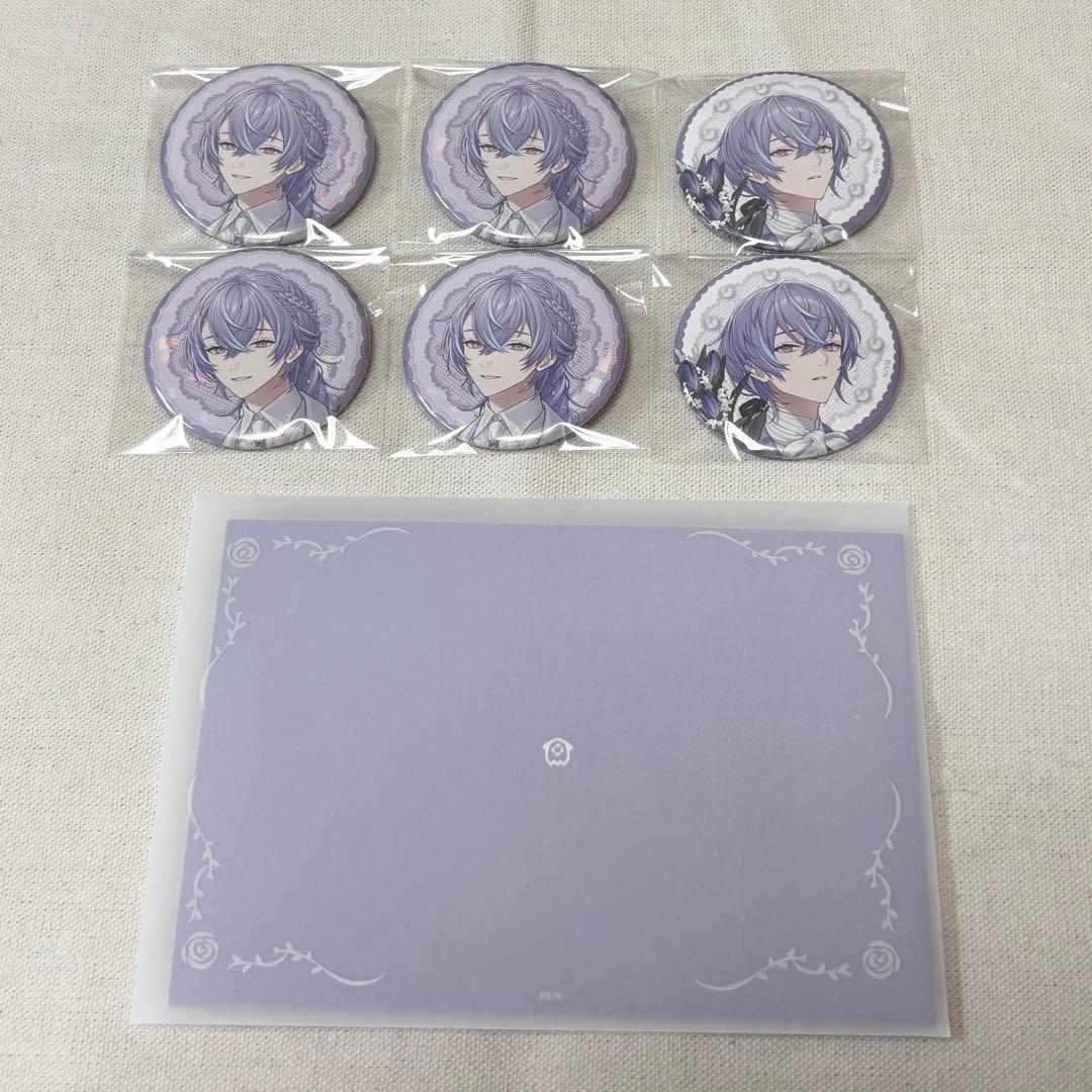 [Б/У] Значок-значок Nijisanji June Bride 2026 Hoshido Sho Бонусный предмет