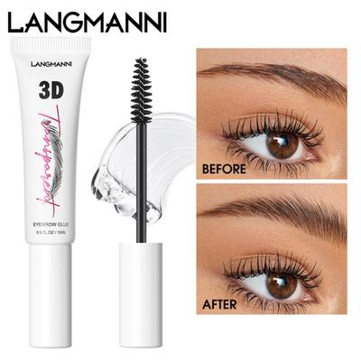 LANGMANNI Three -dimensional Setting Eyebrow Gel Waterproof Solid Color Wild Natural Eyebrow Gel