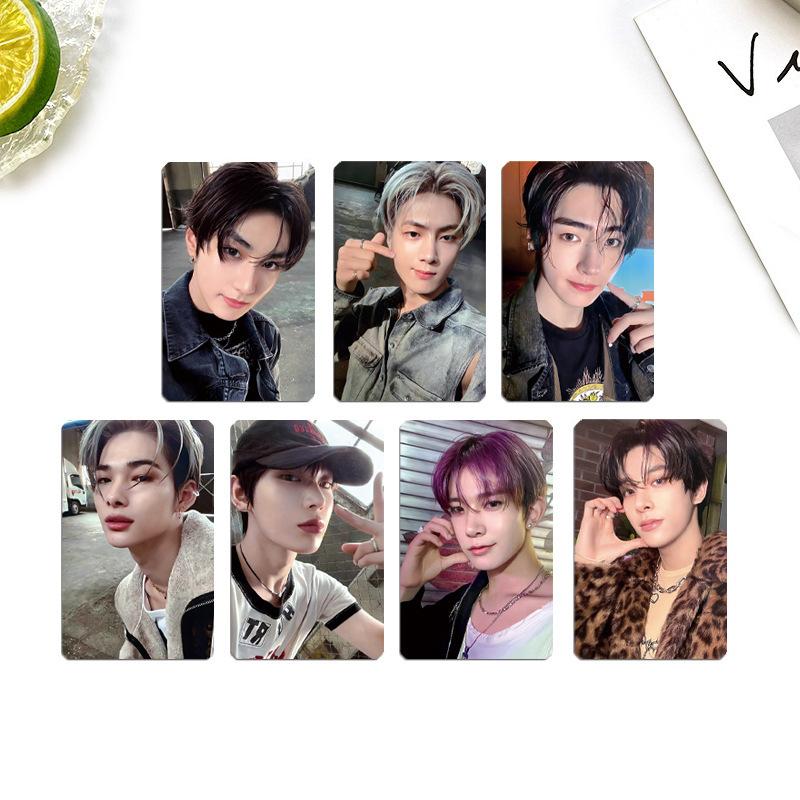 ENHYPEN Set di 7 Fotocard Membro Gruppo Kpop Maschile Concept Selfie Carte Lomo Collezione Supporto Fan Cartoline Regalo Merchandising Decorativo Accessorio