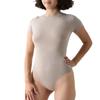 Seamless Short Sleeve Yoga Bodysuit - Nude Feeling
