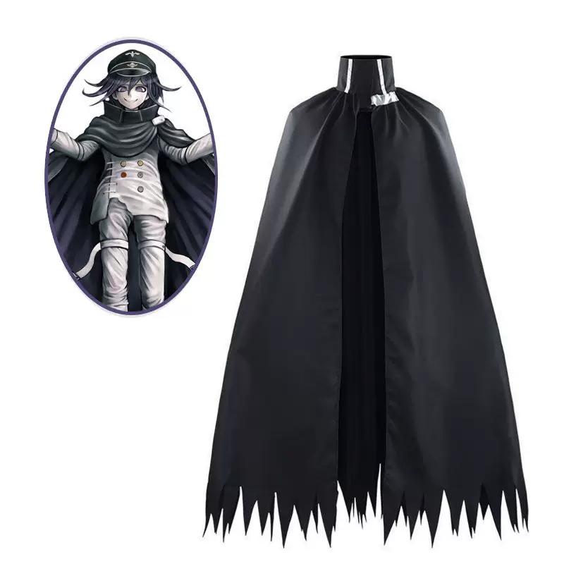 Uniforme Cosplay di Oma Kokichi di Danganronpa con Mantello, Costume Universale per Role Play Uomo & Donna