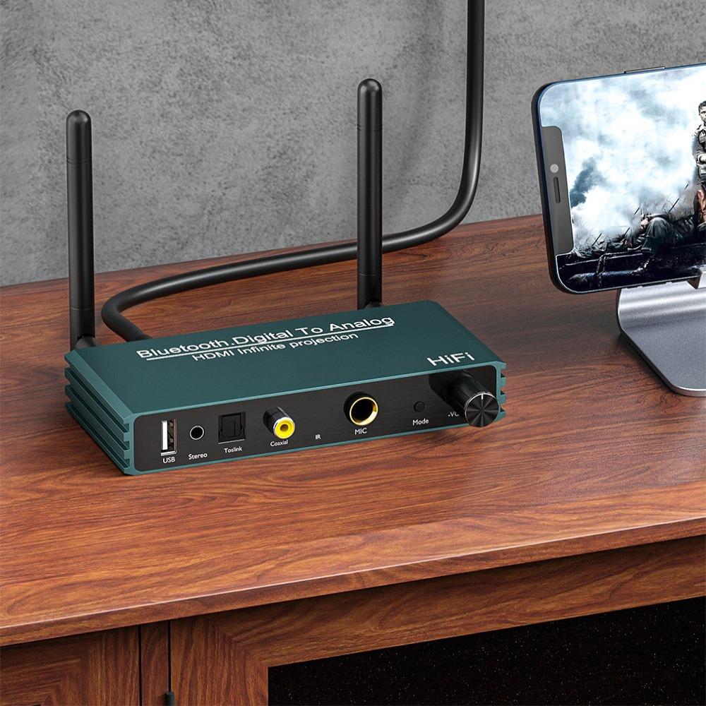 

Bluetooth-приемник, оптоволоконный аудиоконвертер для телевизора/ноутбука/игровой консоли/усилителя